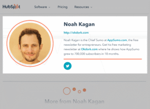 Noah Kagan on HubSpot