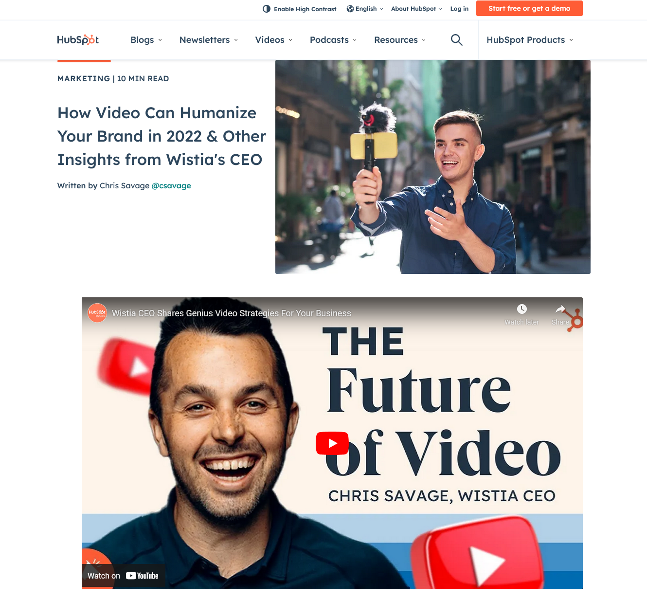 HubSpot guest post
